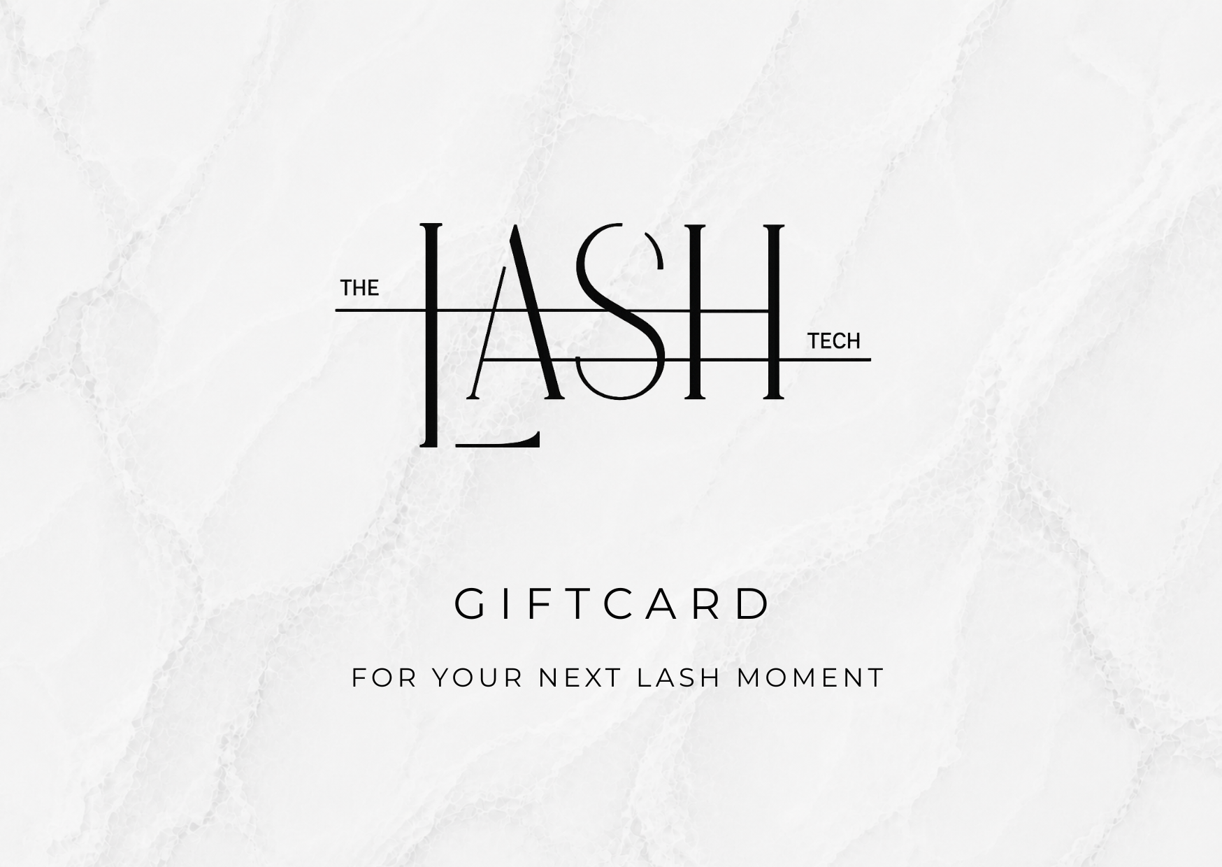 THE LASH TECH GIFT CARD